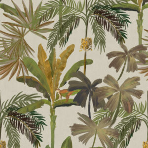 Papel de Parede Off-White Botânica Tropical Chic - 84599