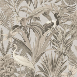 Papel de Parede Off-White Botânica Tropical Chic - 84735