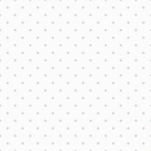 Papel de Parede Verde Menta Poá Provençal - 85626