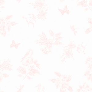 Papel de Parede Rosa Botânica Provençal - 85794