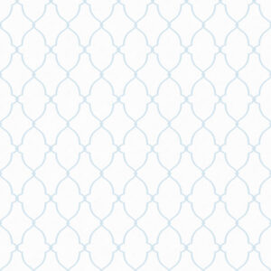 Papel de Parede Azul Bebê Geométrico Provençal - 85862
