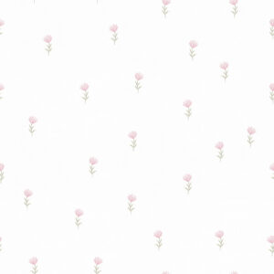 Papel de Parede Cottagecore Infantil Vintage Floral Petit - 89716