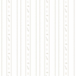 Papel de Parede Cottagecore Infantil Vintage Arvores Bosque Listras - 89785