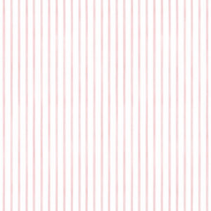 Papel de Parede Cottagecore Infantil Vintage Listras Mini Rosa - 89969